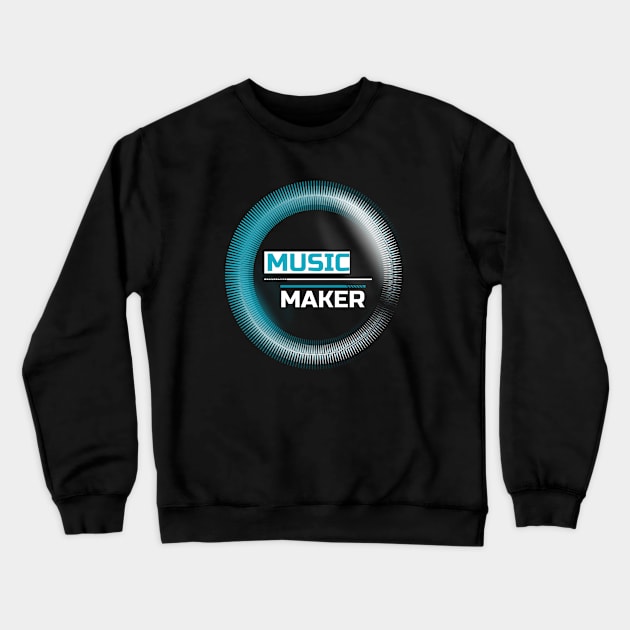 Music Maker, Beatmaker Crewneck Sweatshirt by ILT87